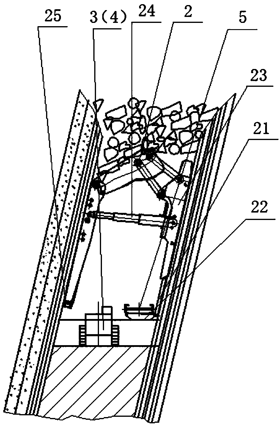 Mechanical coal mining system and method for steeply-inclined thick coal seam