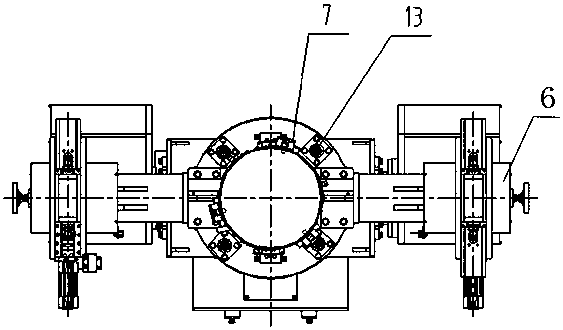 Welding method and special fixture for heavy-duty axle reinforcement ring