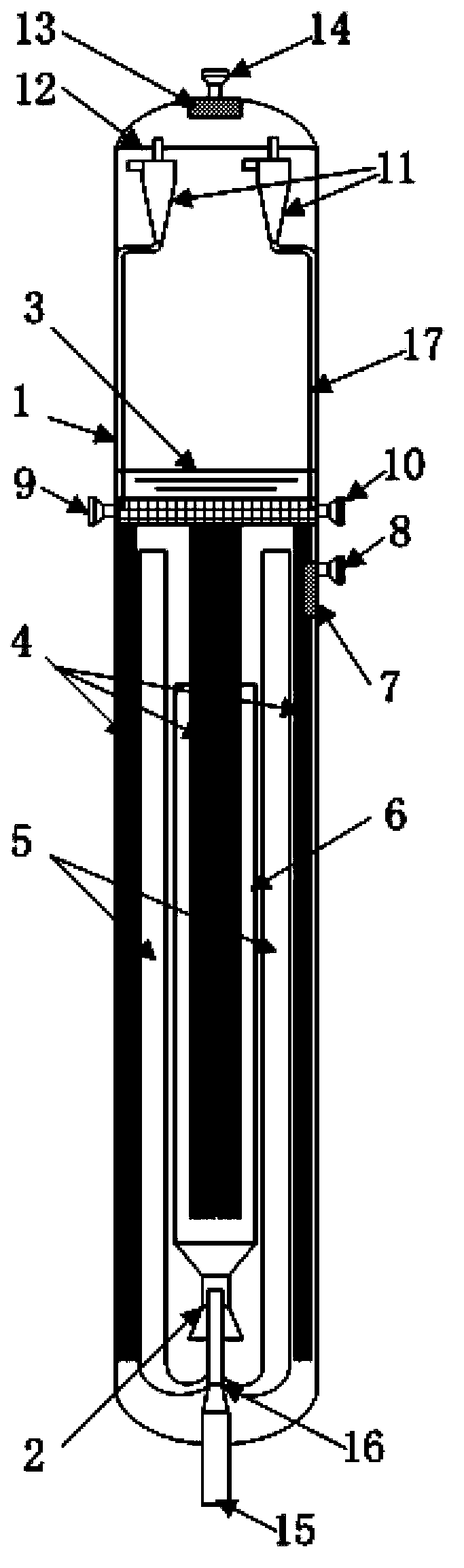 Slurry bed reactor