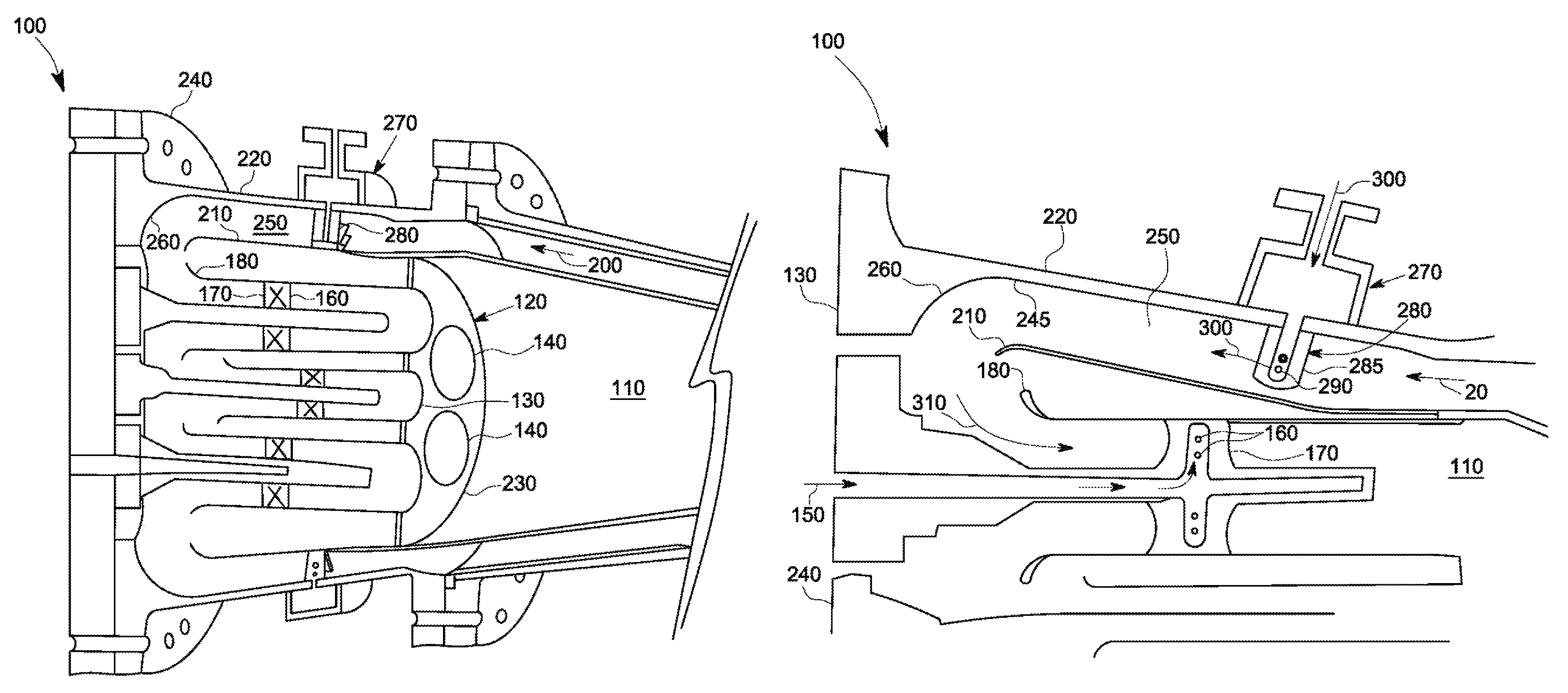 Combustor with a lean pre-nozzle fuel injection system