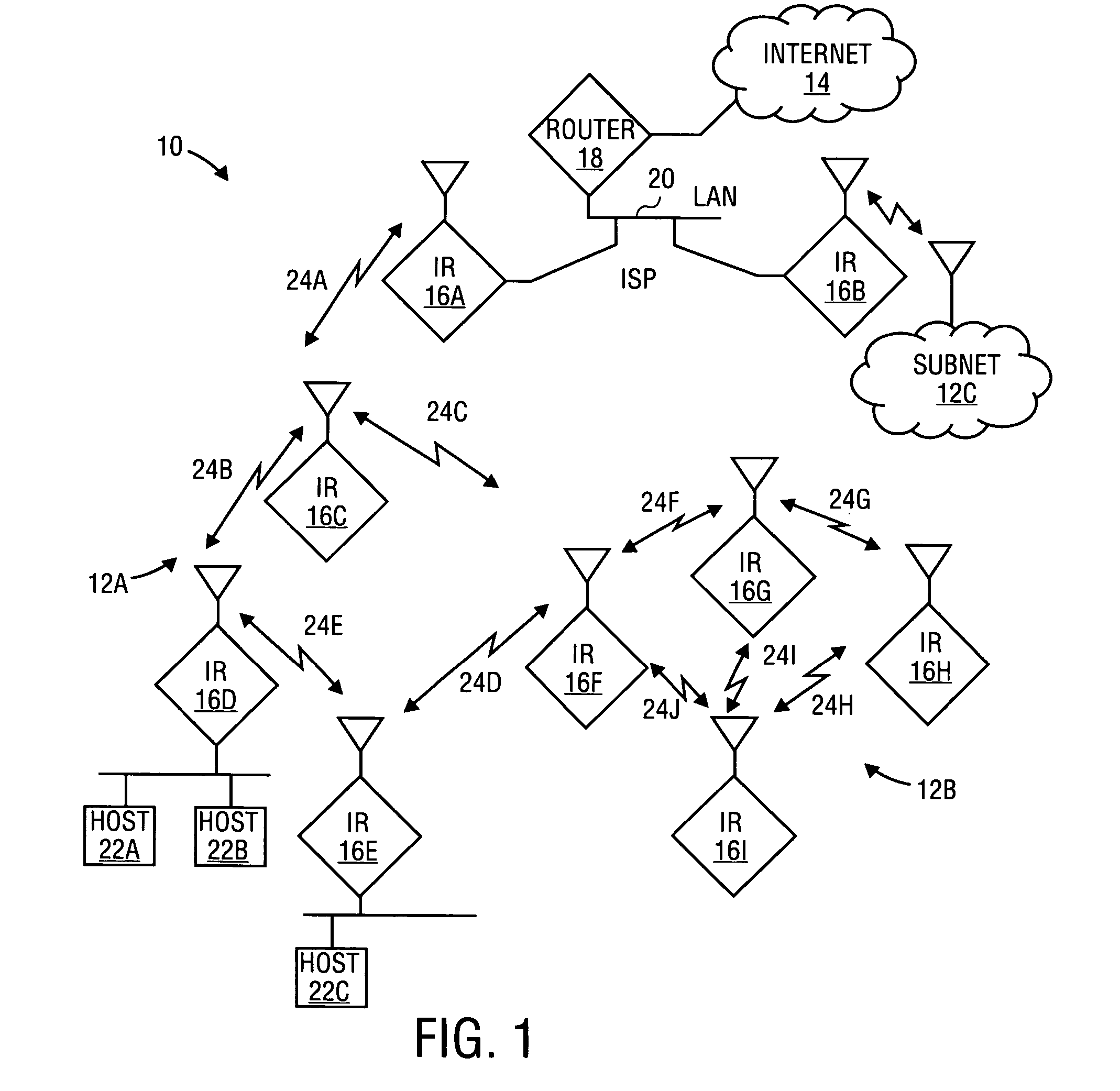 Adaptive communication protocol for wireless networks