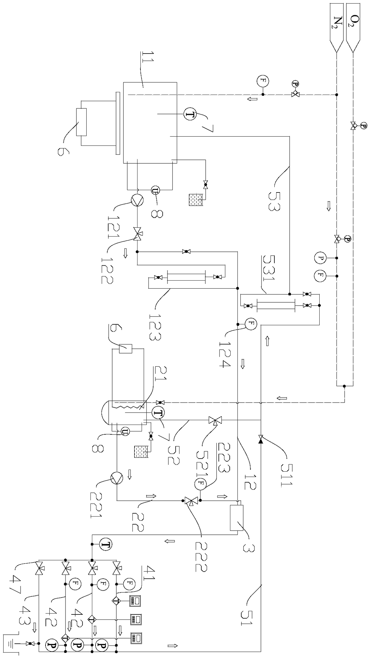 Cycle dynamic checking system for dissolved oxygen meter