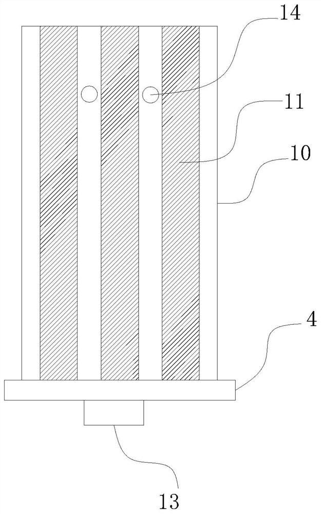 Box type dictyophora rubrovolvata cultivation device and method