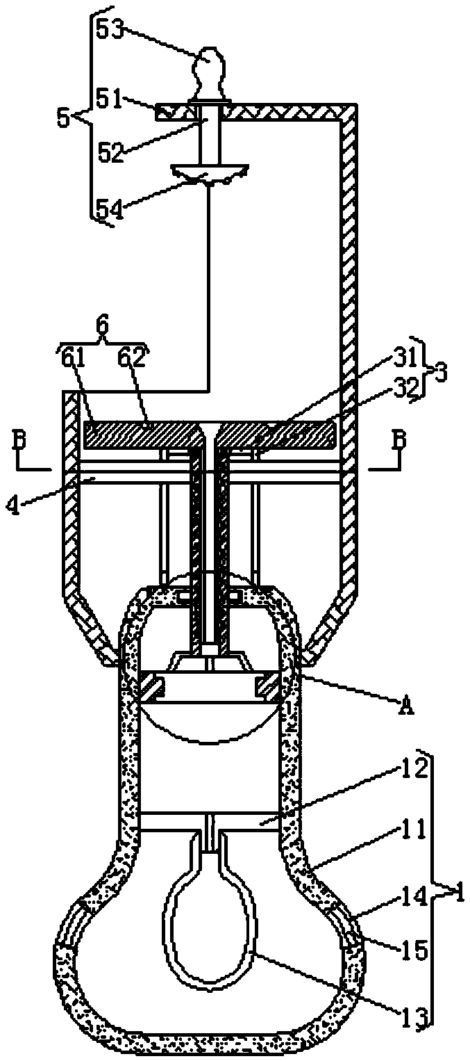 Pressing type ring-pull can compression device based on negative pressure contraction
