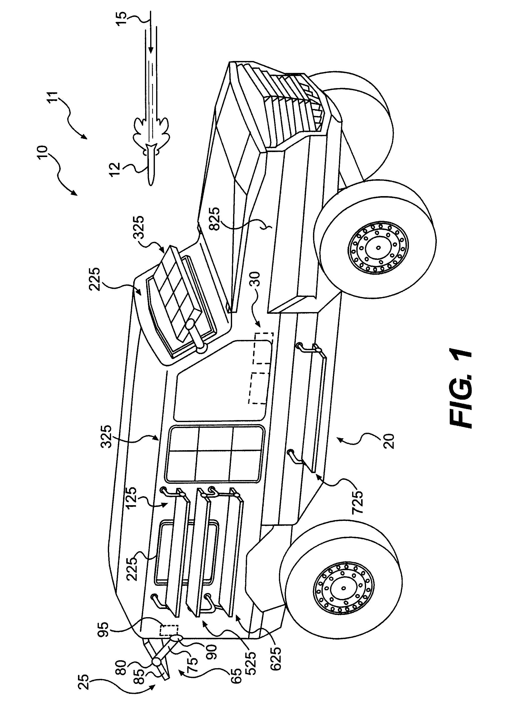 Apparatus for Defeating Threat Projectiles