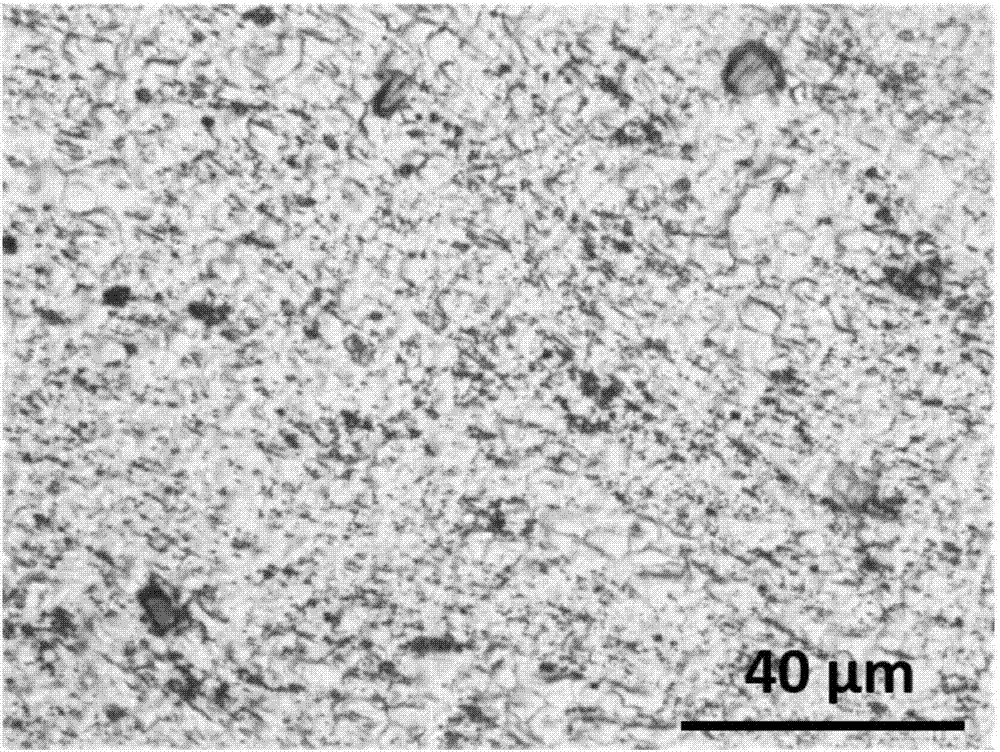 Method for refining microstructure of hot-extruded magnesium alloy