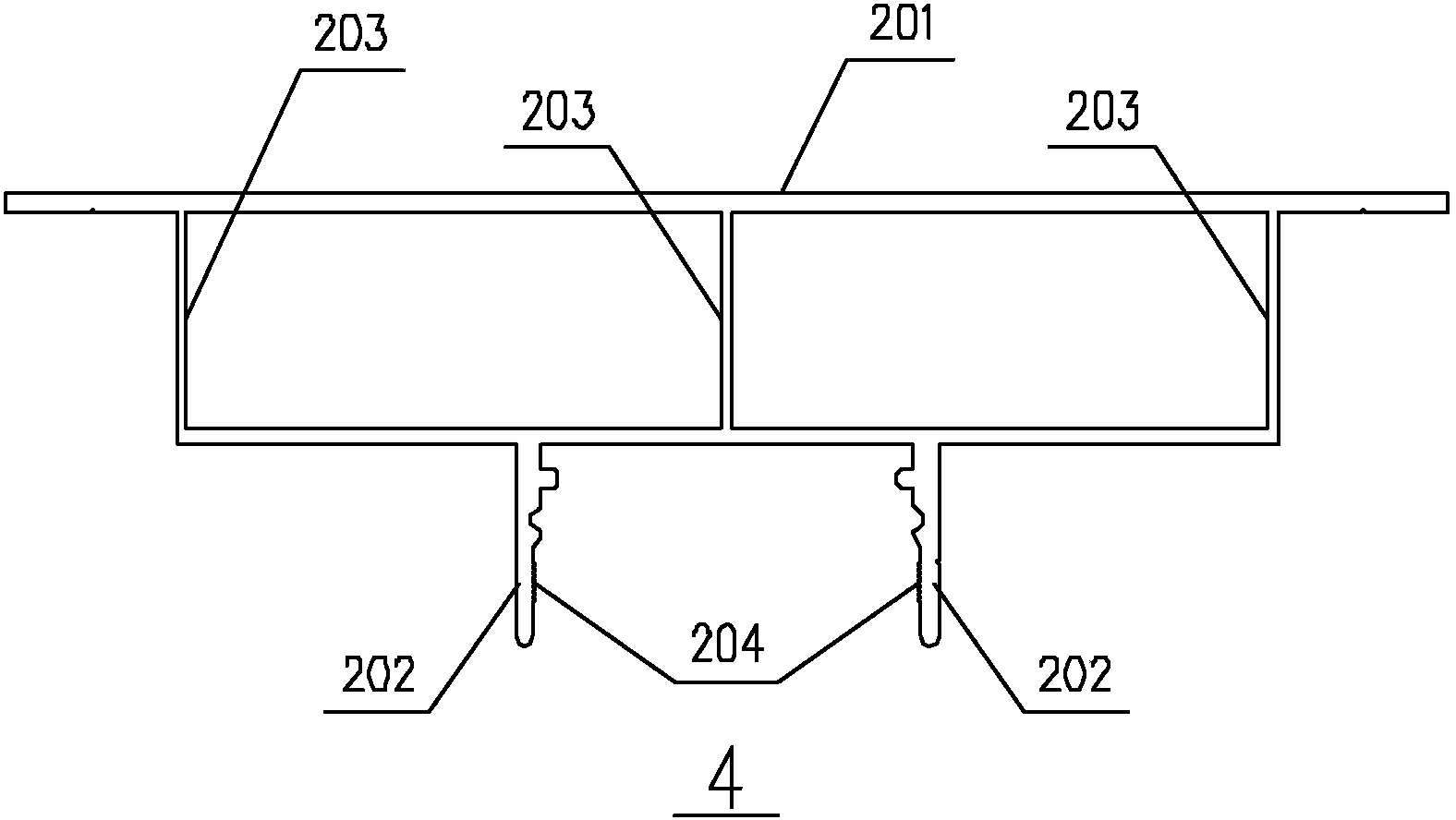 Telescopic seam connecting method for transverse paving single-layer metal wall surface plate