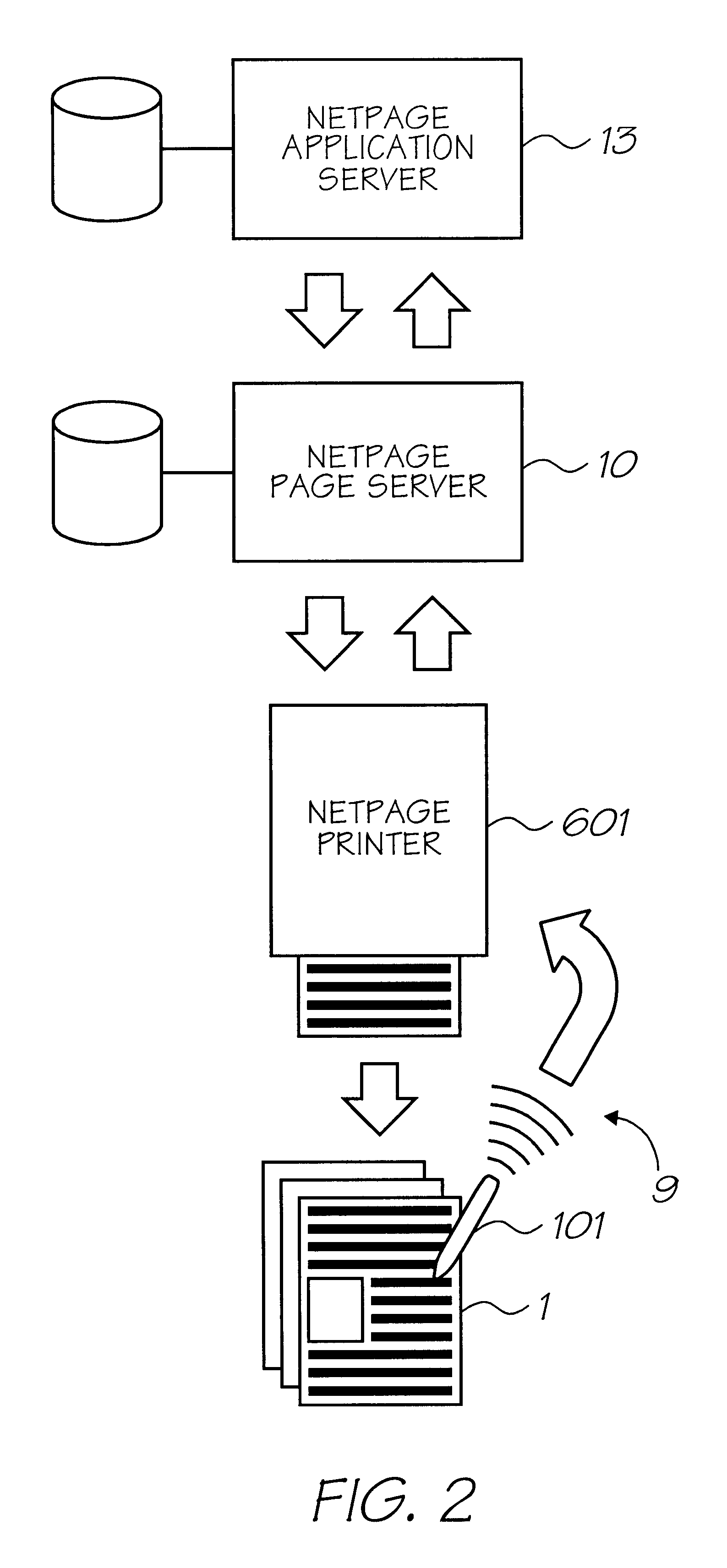 Sensing device for coded electronic ink surface