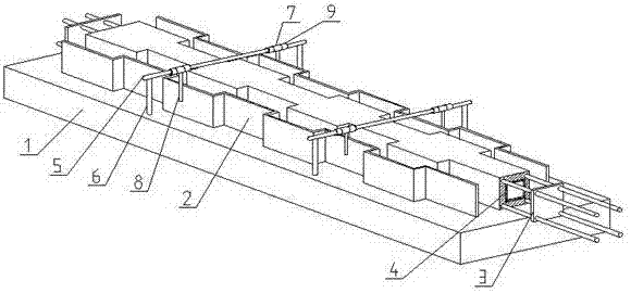 Manufacturing method of prefabricated structural column formwork