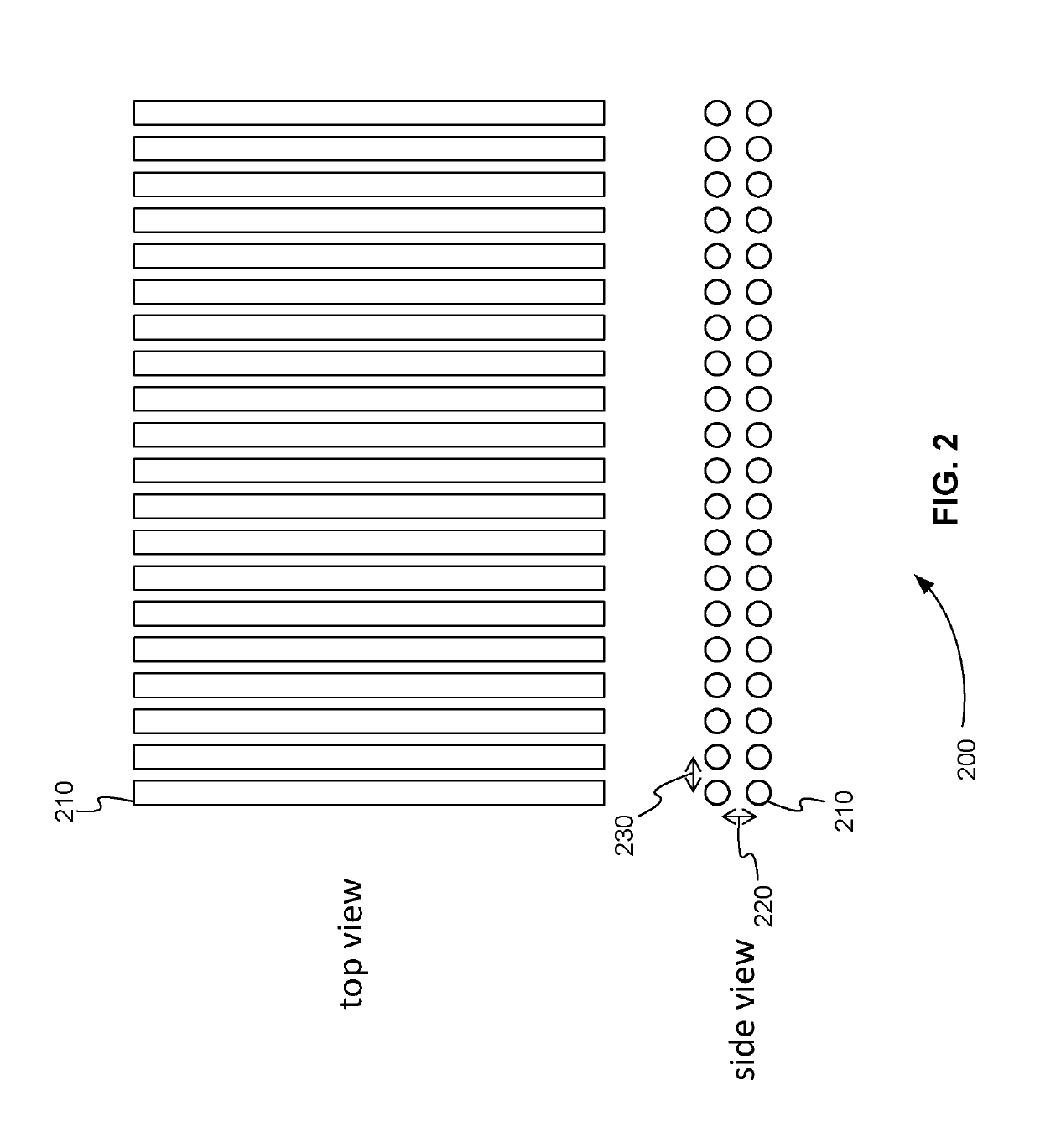 Device for ion sorting by m/z