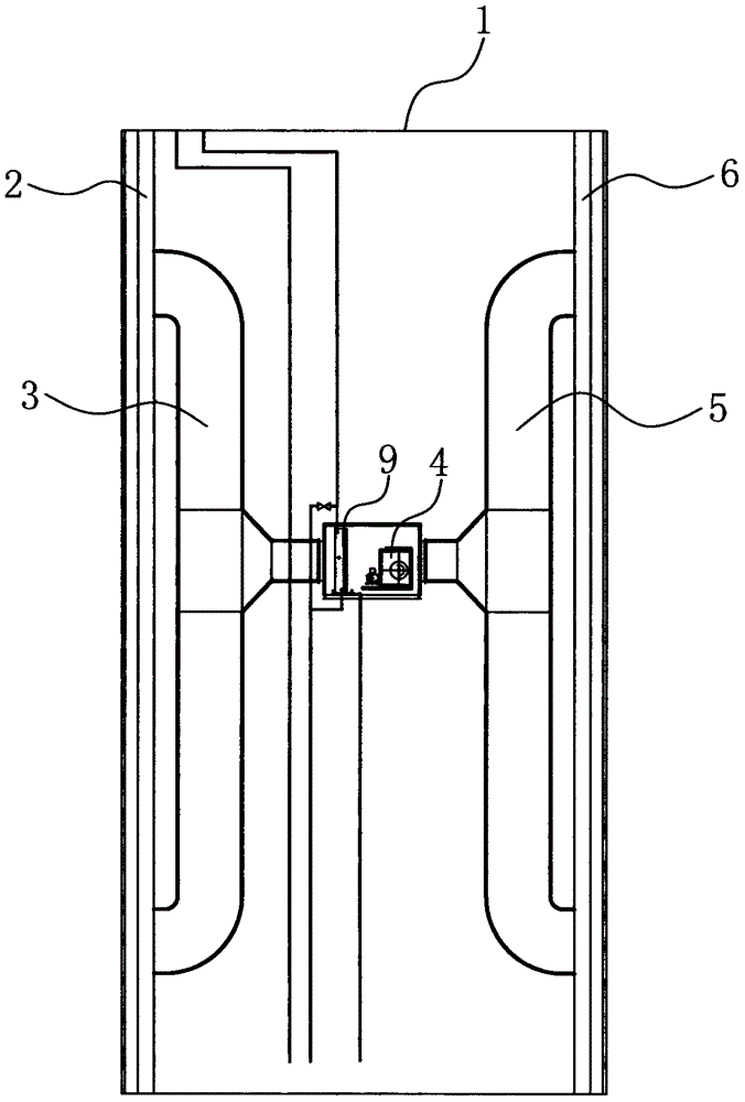 Anti-condensation air conditioning radiant panel and work method thereof