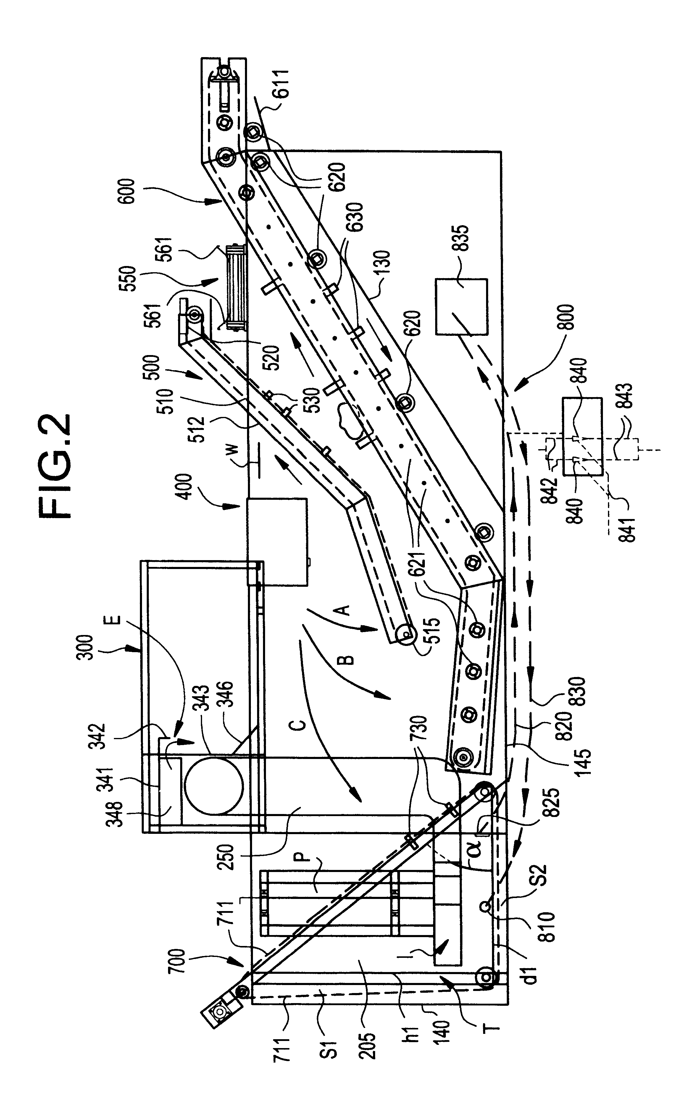 System for debris elimination and item separation and method of use thereof