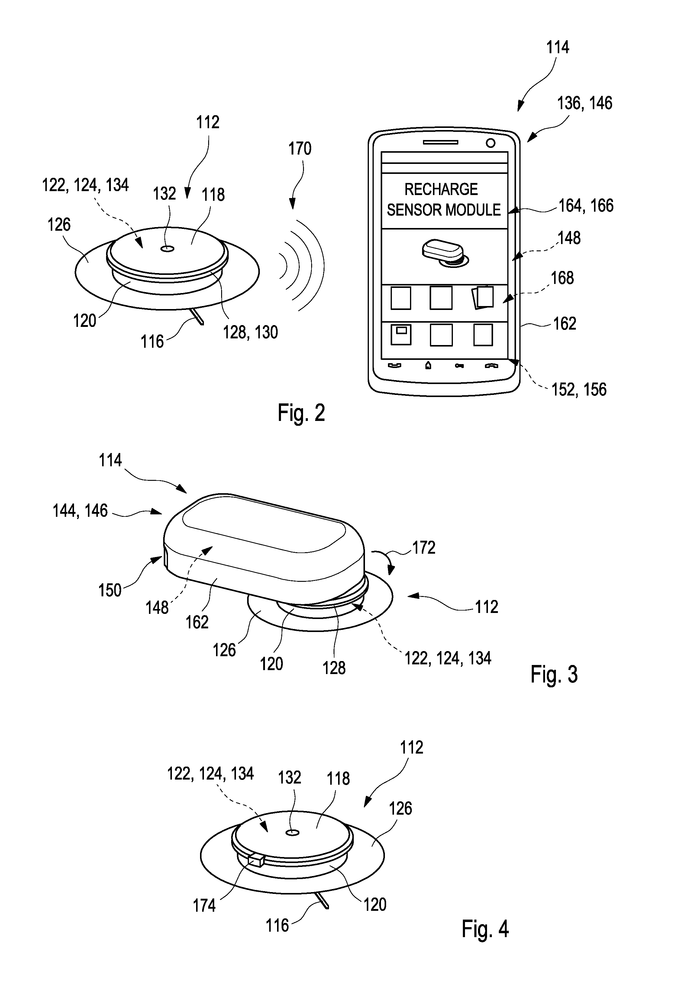 Sensor module and kit for determining an analyte concentration