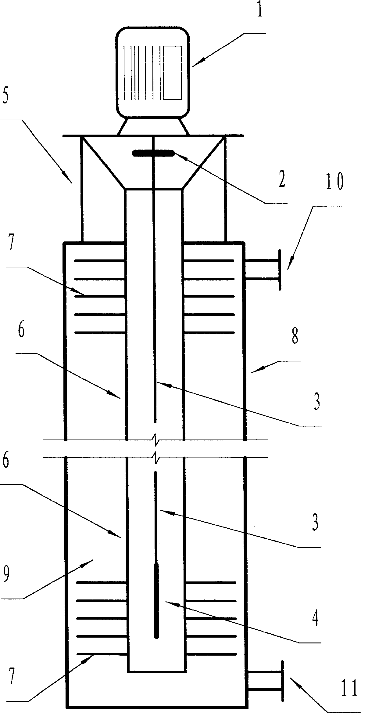 Fluid mixing method and device thereof