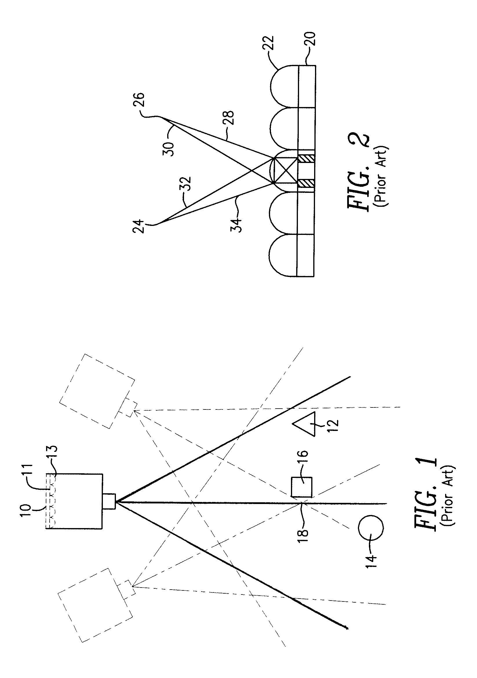 Advance in Transmission and Display of Multi-Dimensional Images for Digital Monitors and Television Receivers using a virtual lens