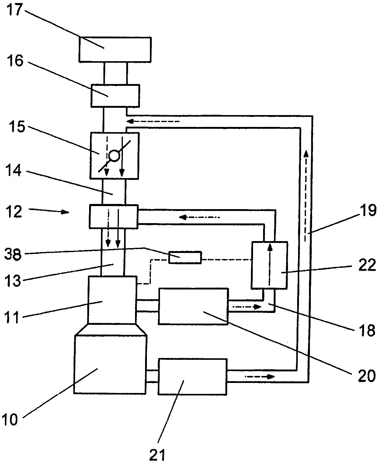 Method and apparatus for venting a crankcase of an internal combustion engine