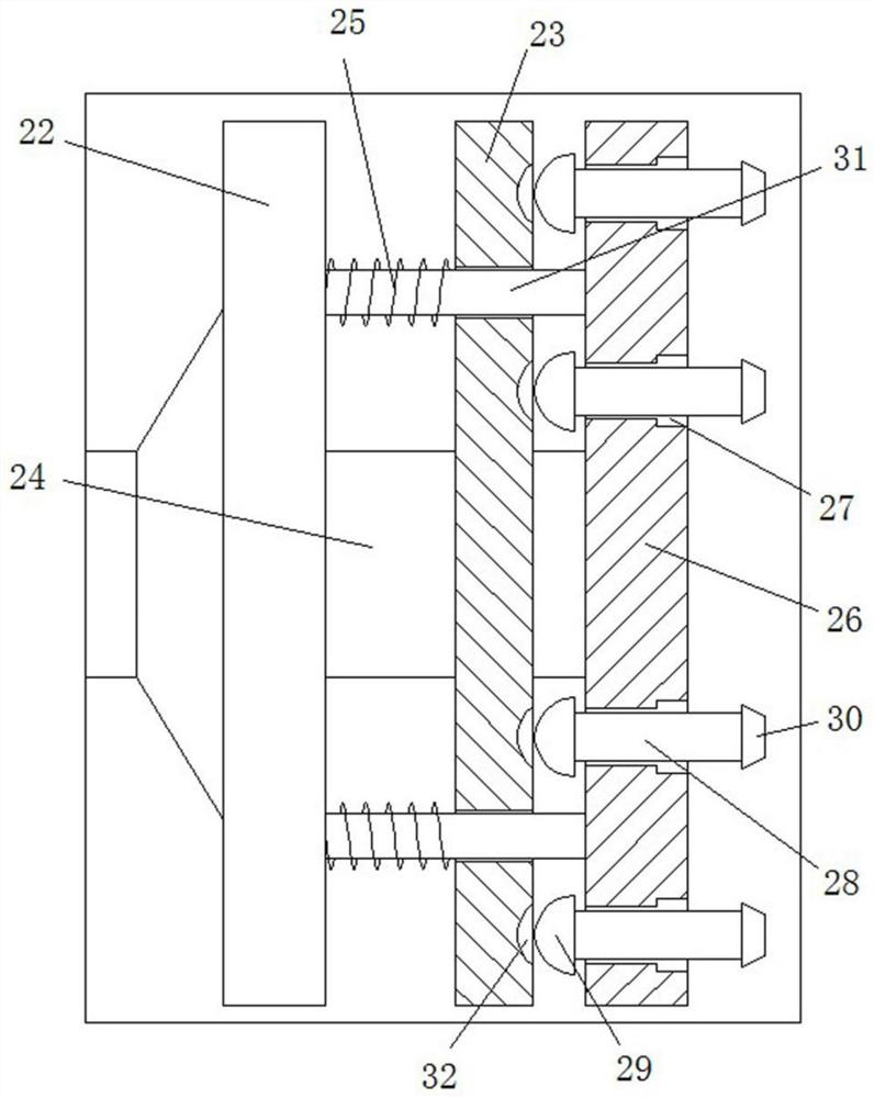 A kind of plate cooler applied in hydro-generator set