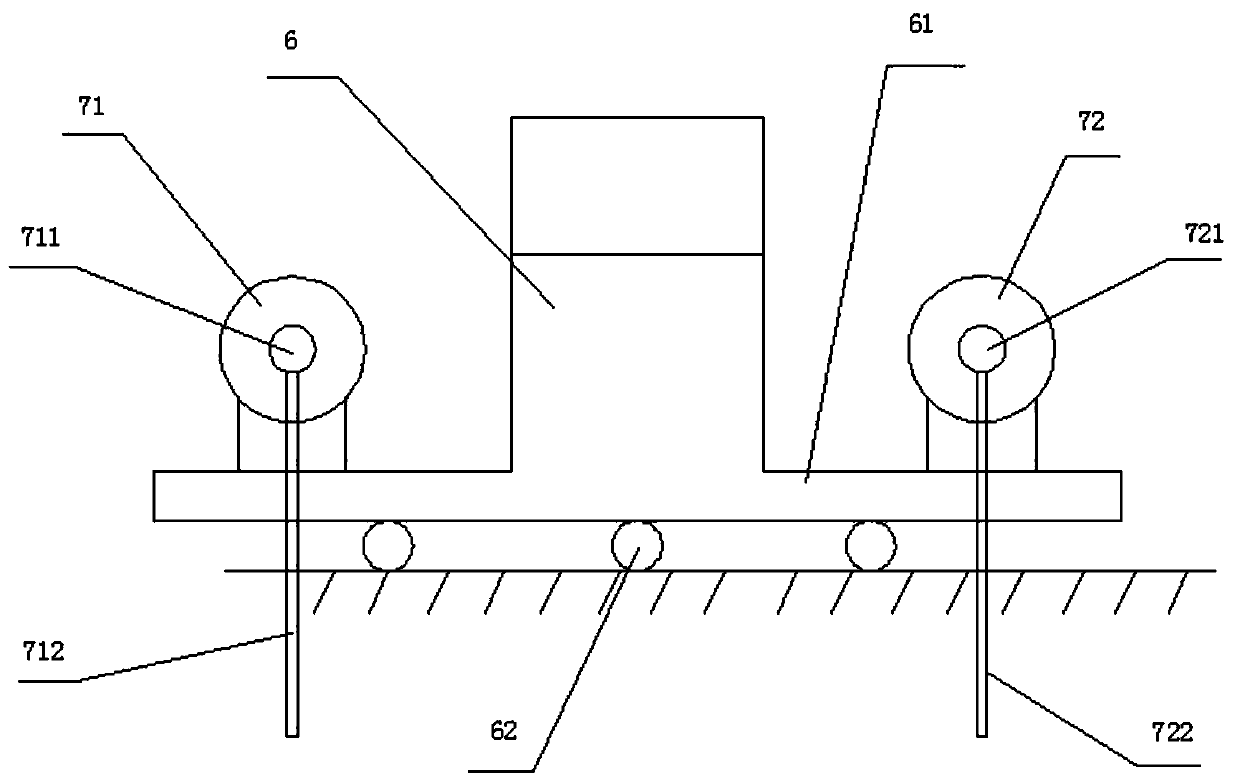 An integral hoisting device for building curtain wall glass and its working method