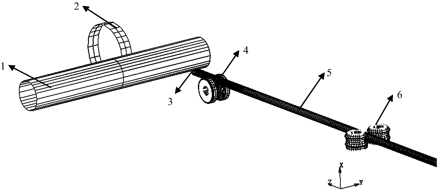 Method for finite element analysis of hot rolling spiral steel spring forming process