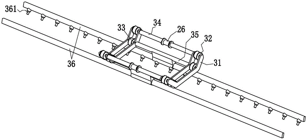 Rice field pest expelling device based on water jet principle