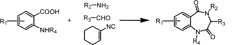 Preparation method of benzodiazepine compound