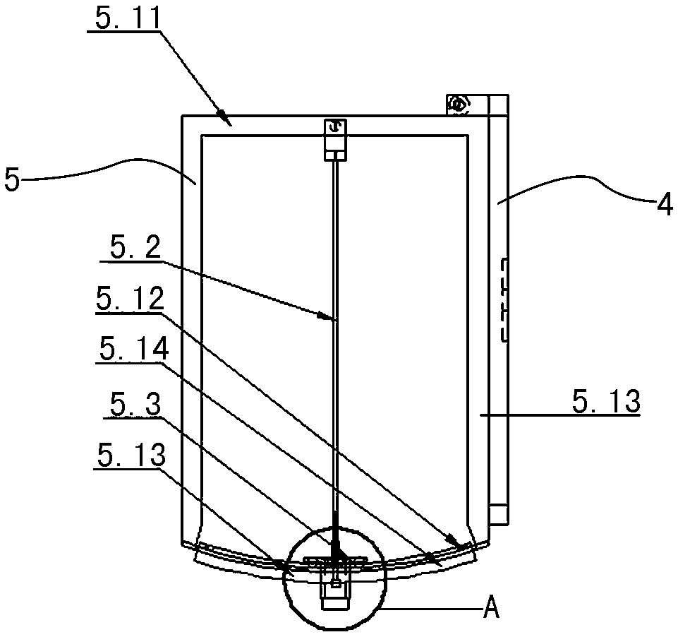 A simple device for detecting verticality in the process of component installation and its application method