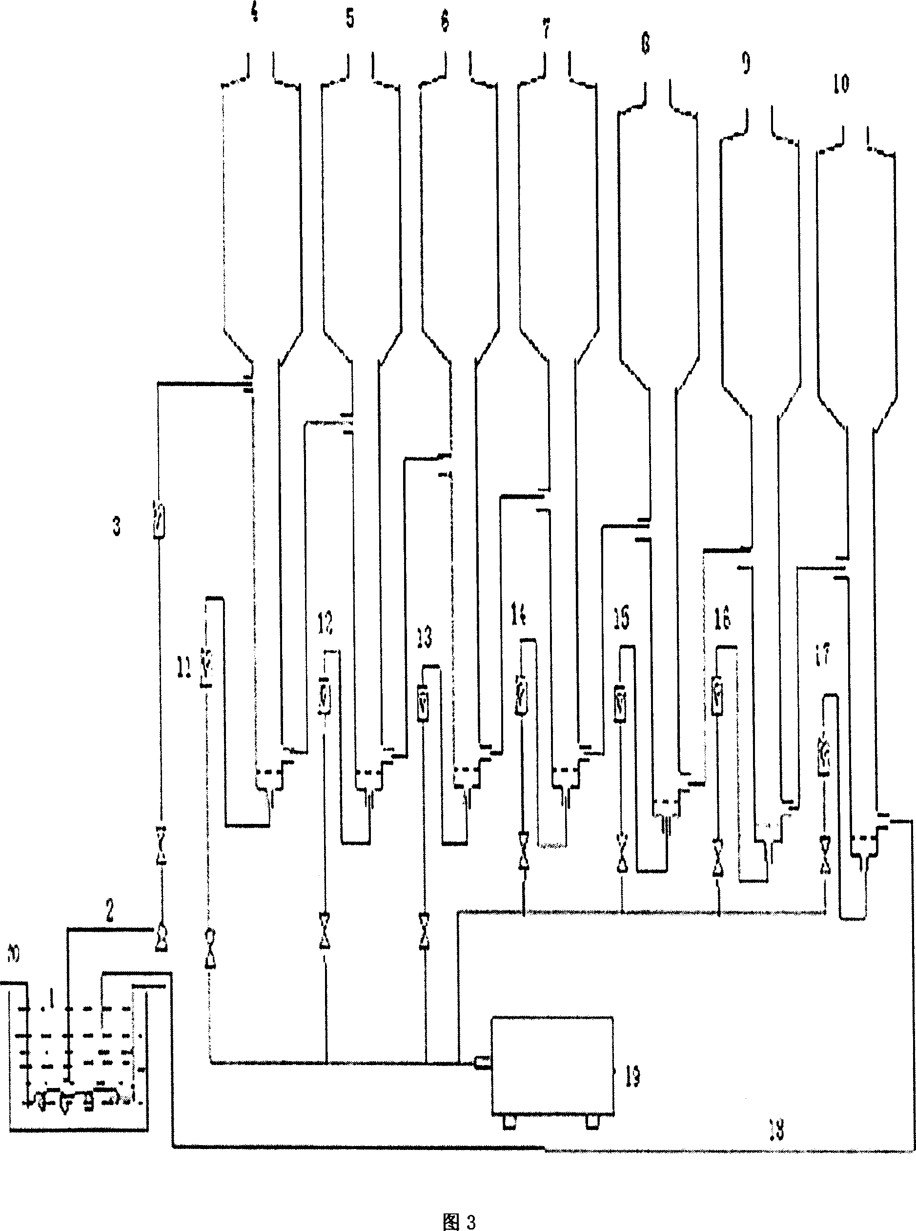 Method for separating Chinese medicinal active substances