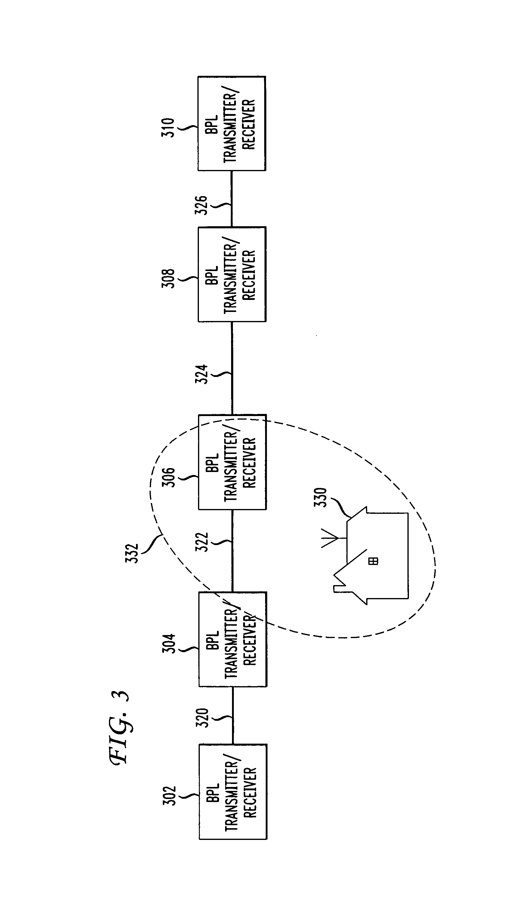 Interference control in a broadband powerline communication system