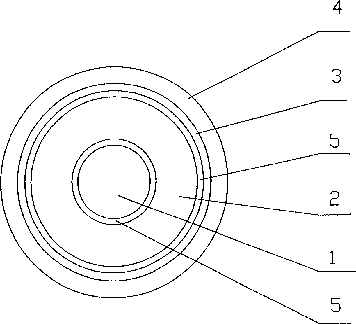 Charging roll used for laser printing machine and its manufacturing method