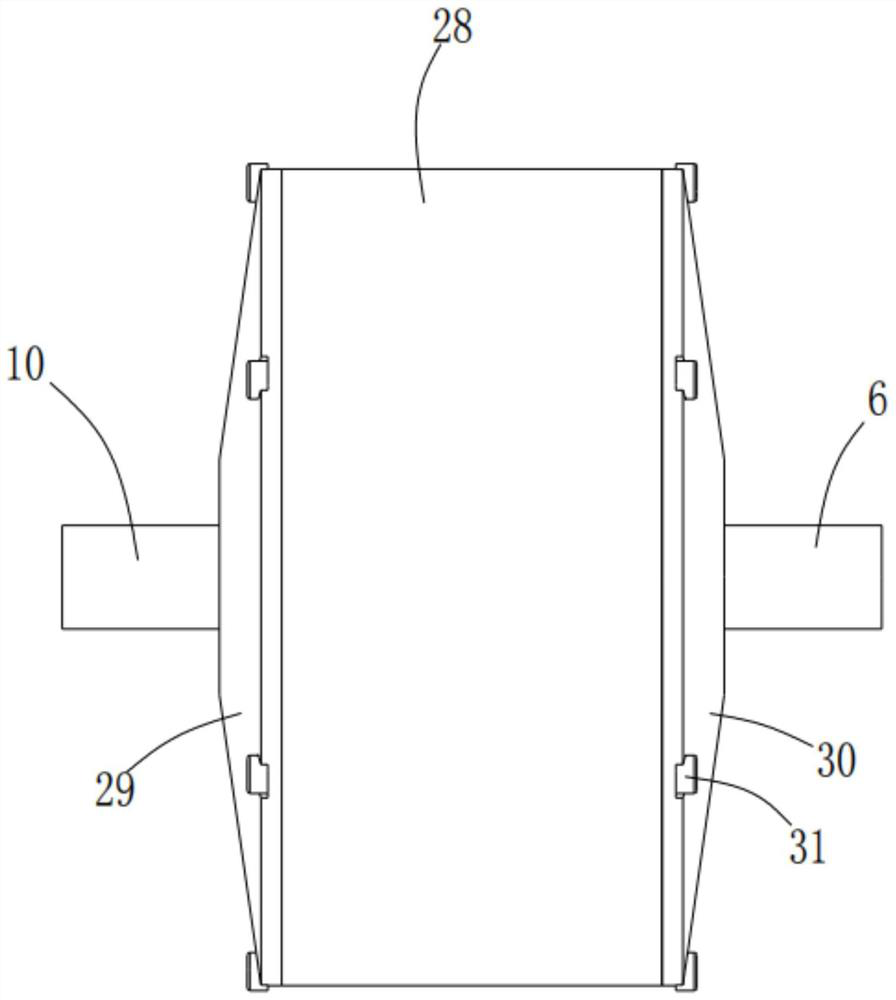 Motor structure of double-direct-drive hybrid vernier actuator