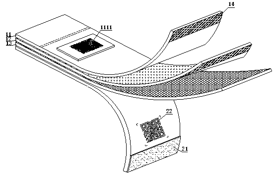 Environmental-friendly degradable self-adhesive label