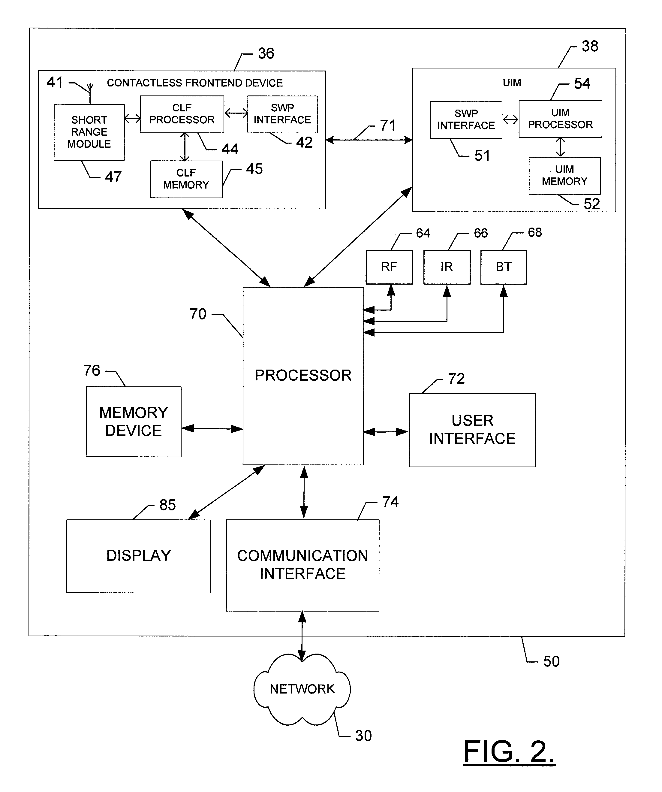 Method, apparatus, and computer program product for refreshing a configuration of a contactless frontend device