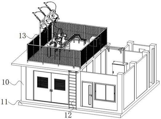 A compact transformer and a substation equipped with it