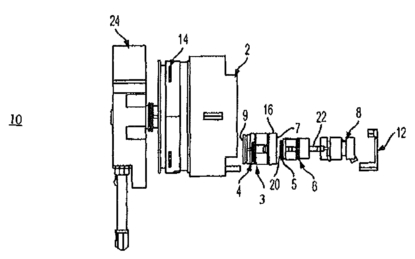 Solid target system for the handling of a Cu-64 target