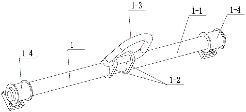 A sling type spreader for horizontal lifting