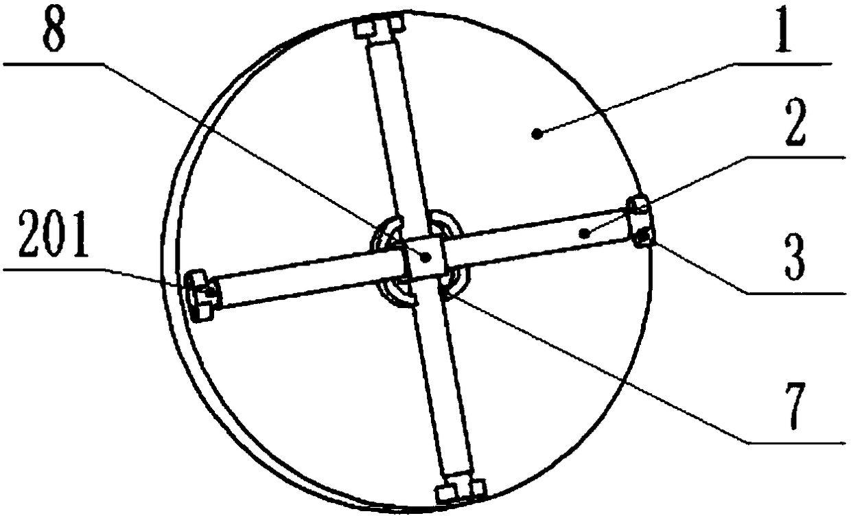 Hydraulic type anti-dog device for automobile wheel