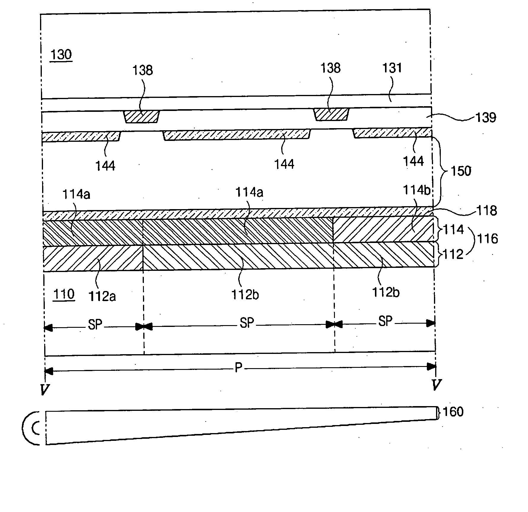 Transmissive liquid crystal display device having a cholesteric liquid crystal color filter and method of fabricating the same