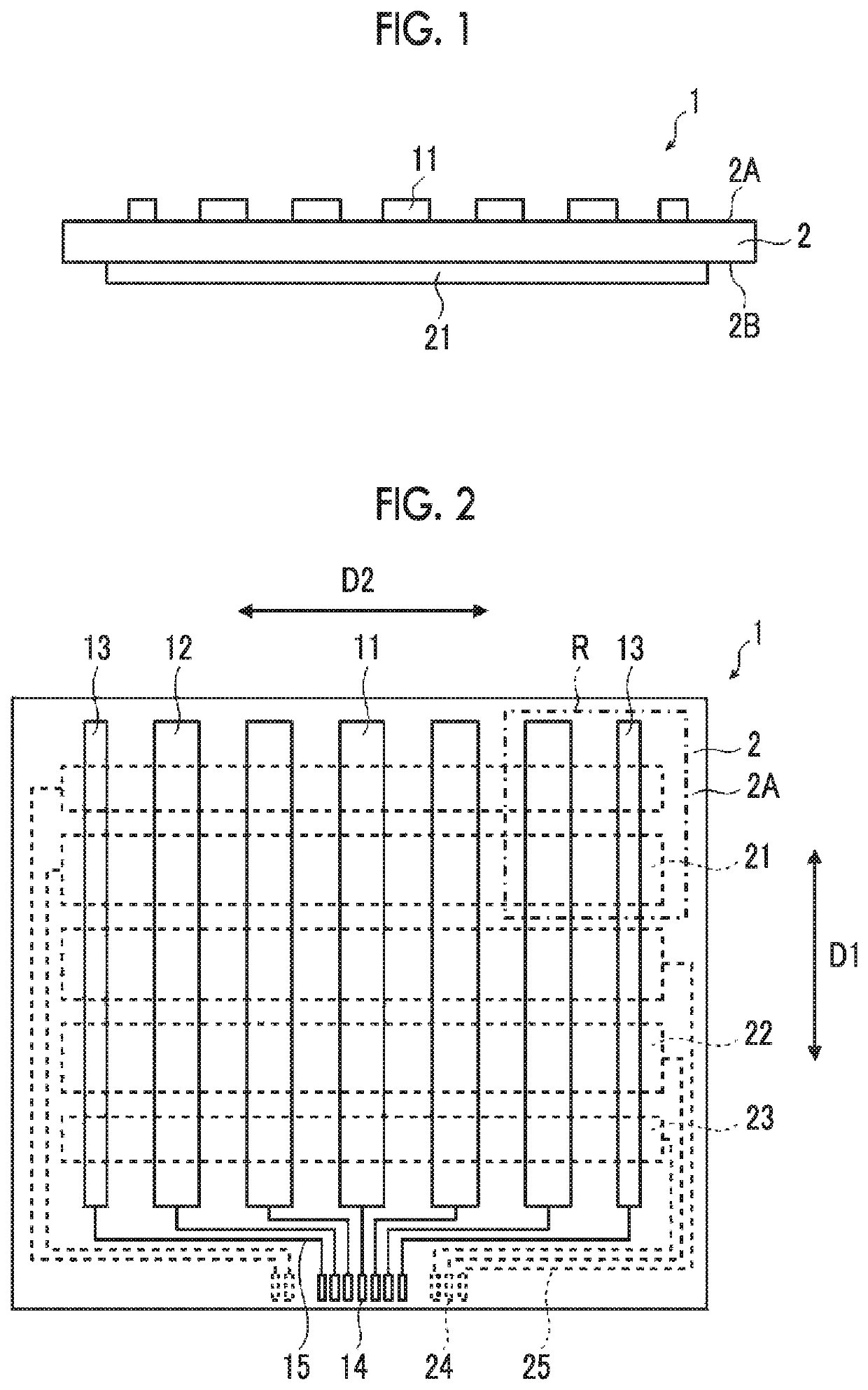 Conductive member for touch panel and touch panel