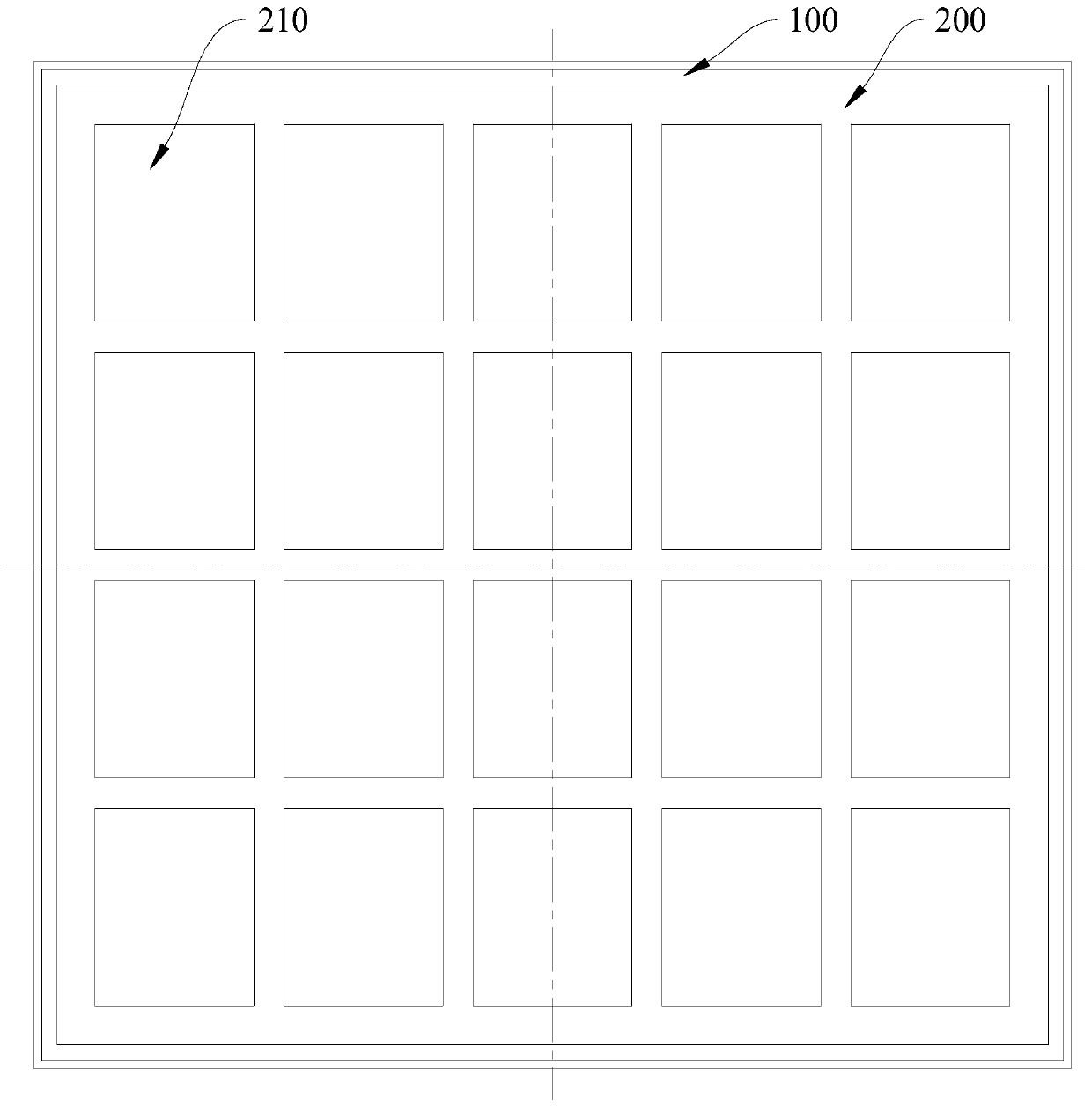 Packaging and transport box and packaging method