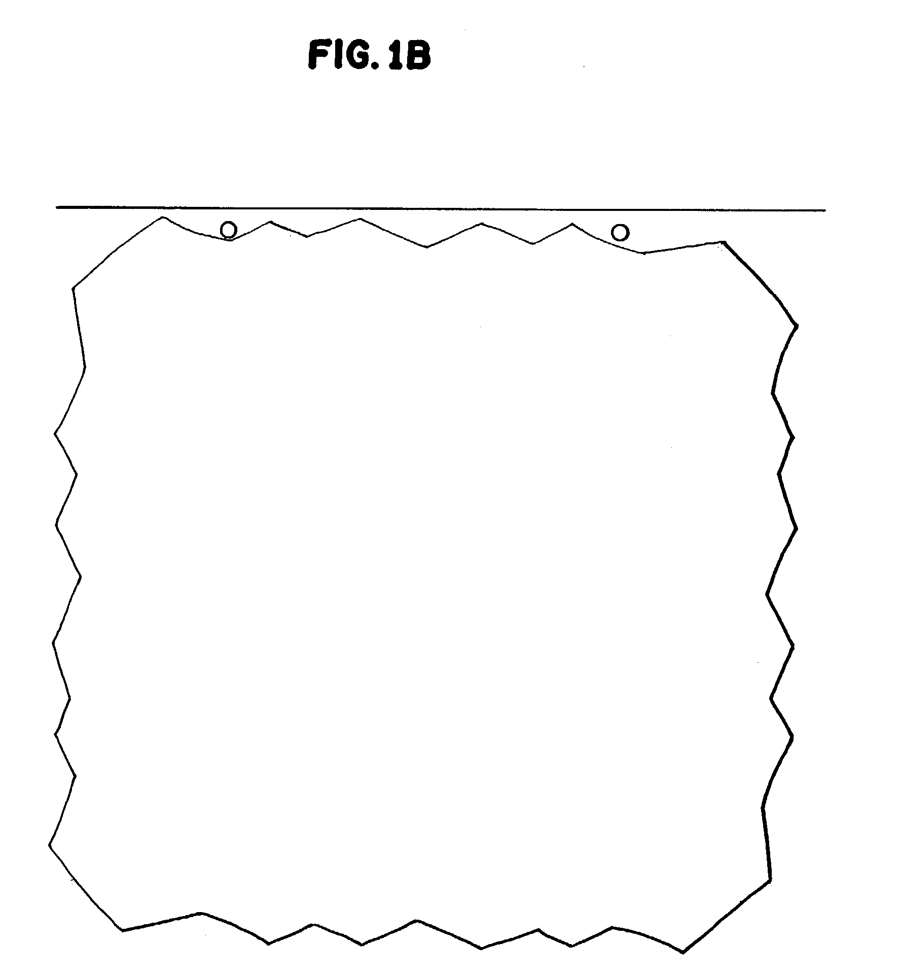 Pizza and crust having a square aspect and an irregular edge