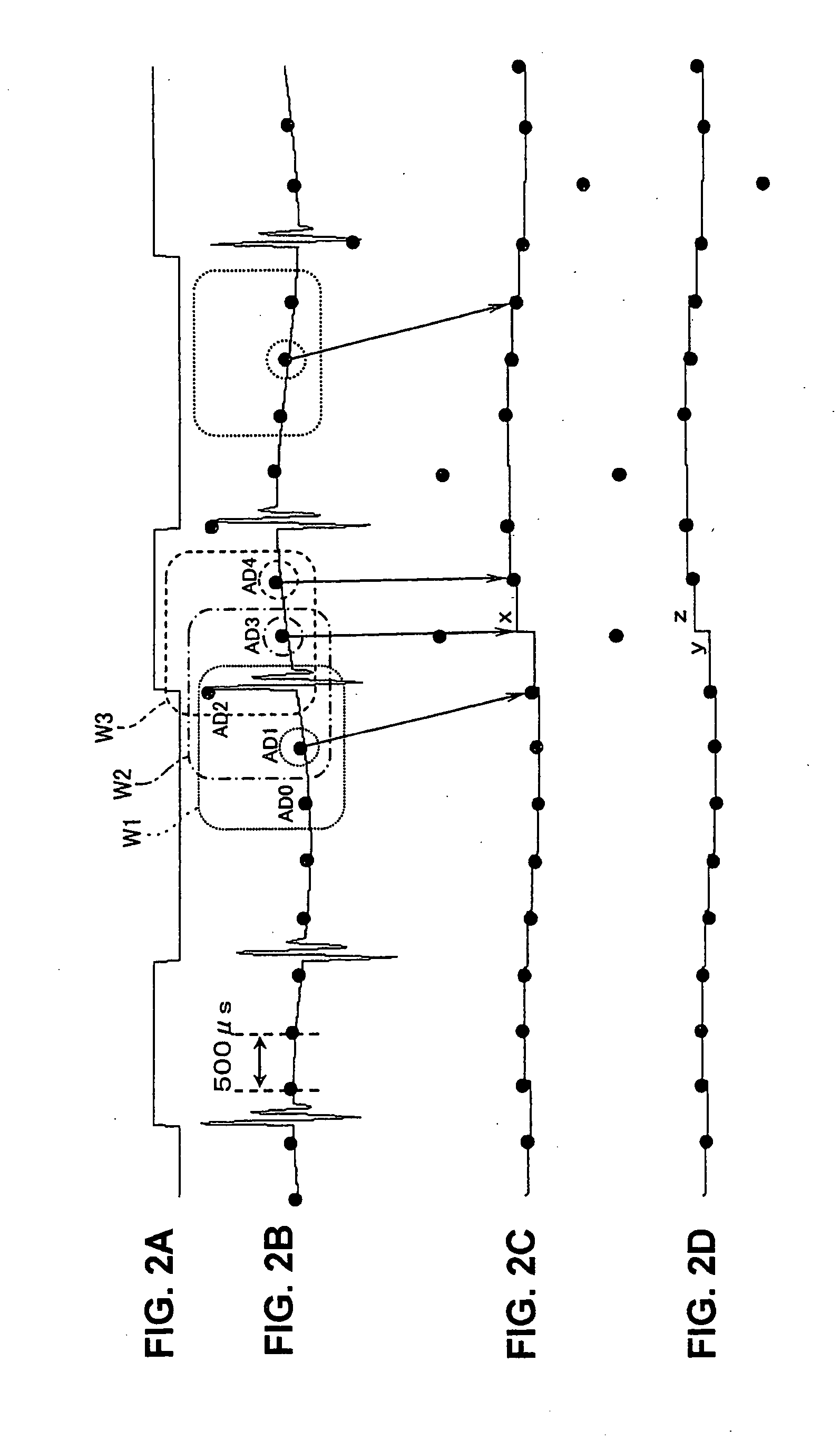 A/d conversion processing apparatus providing improved elimination of effects of noise through digital processing, method of utilizing the a/d conversion processing apparatus, and electronic control apparatus incorporating the a/d conversion processing apparatus