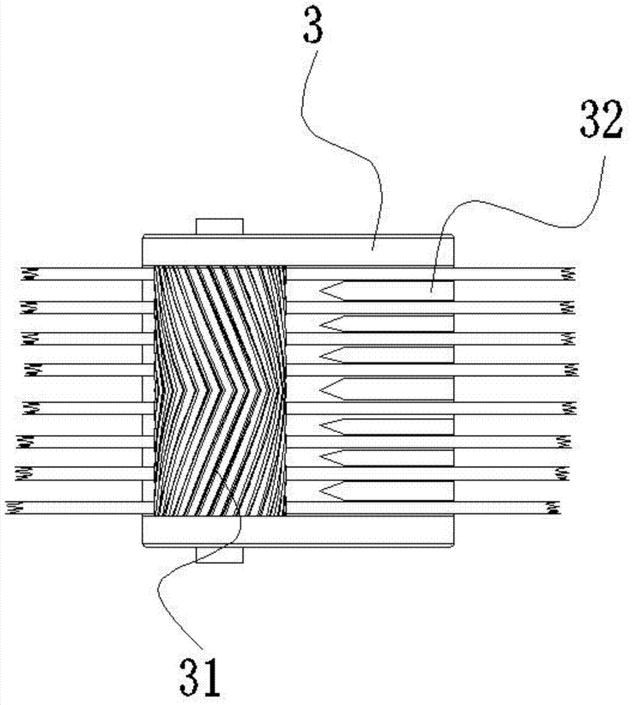 A carbon fiber fishing rod waste shredder