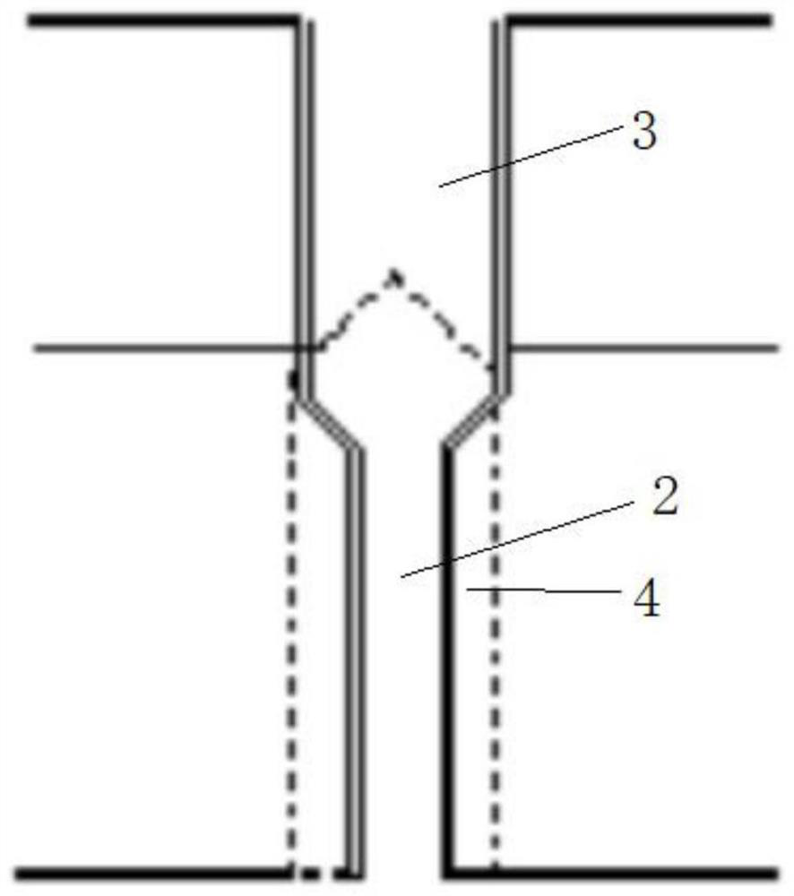 A high-precision stepped crimping hole processing method