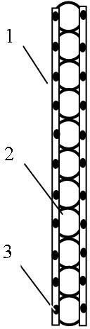 Wriggle-free compound pendulum consisting of metal ring and strip clamp slot