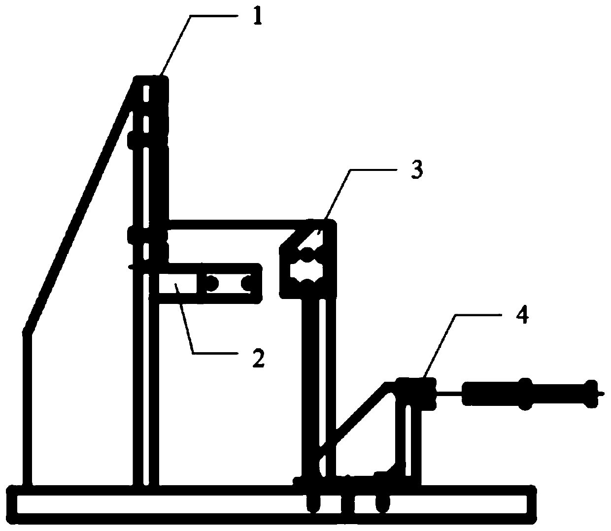 A processing tooling for forklift counterweight castings