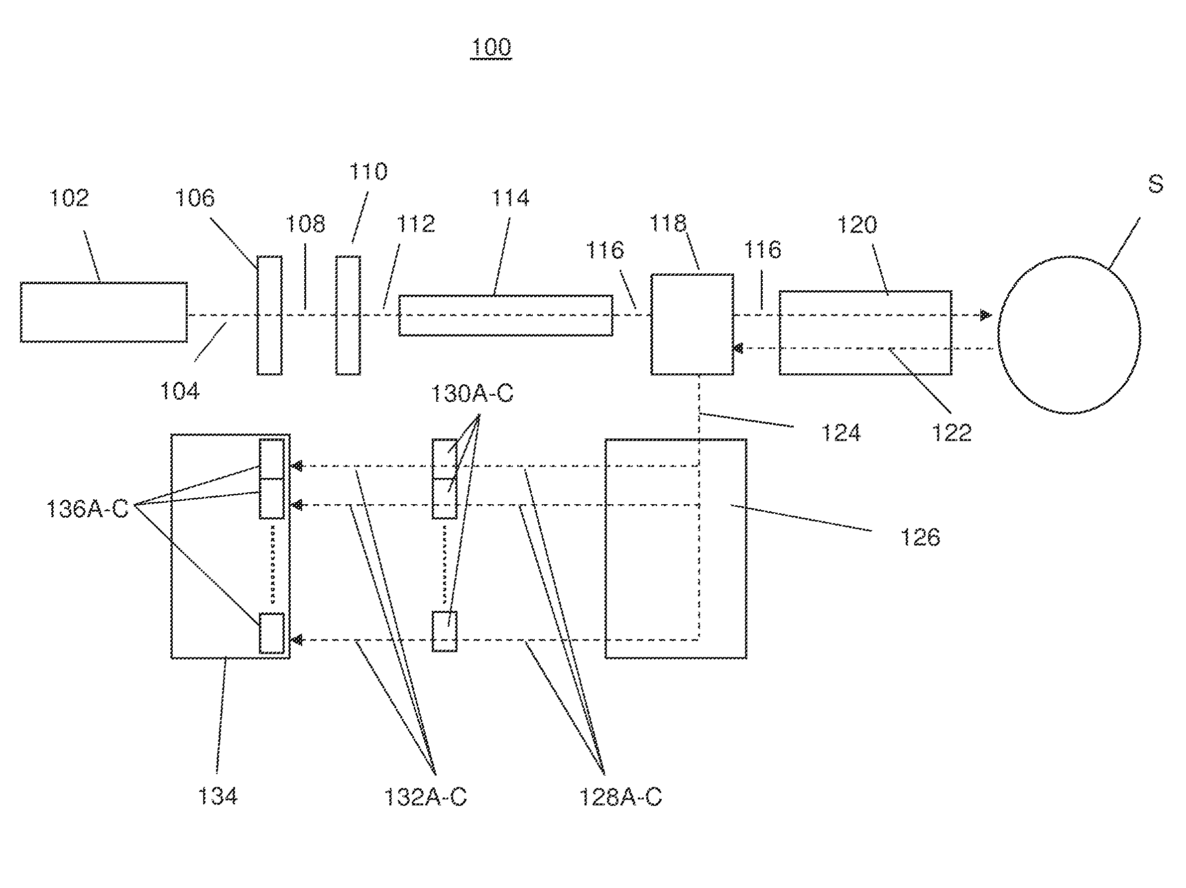 Compact, low cost raman monitor for single substances