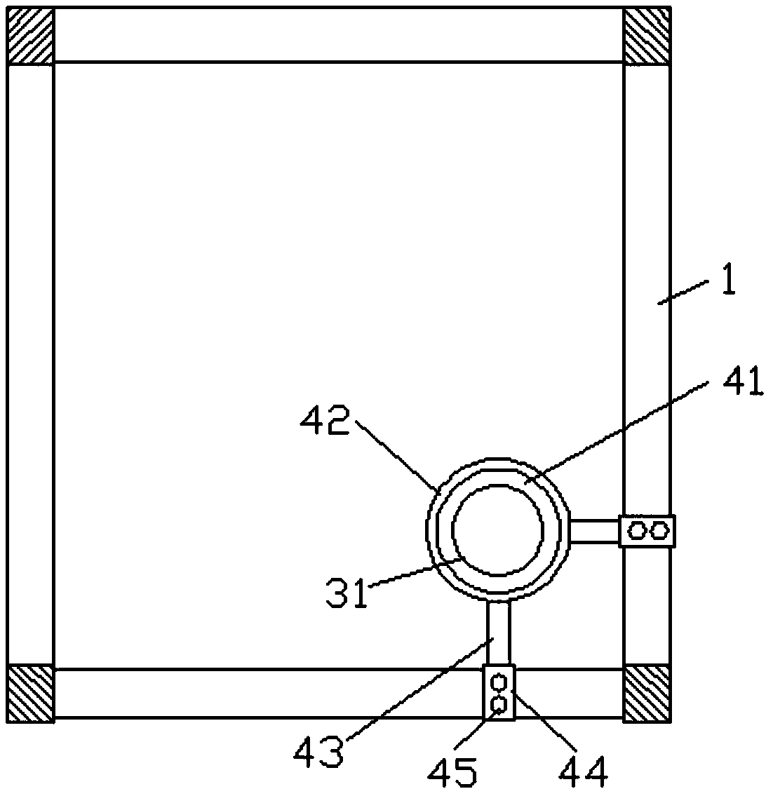 Conveying and pouring device based on concrete construction of high-rise building