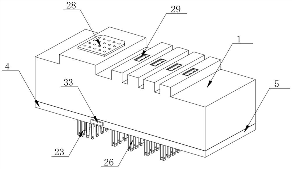 Two-piece economical connector