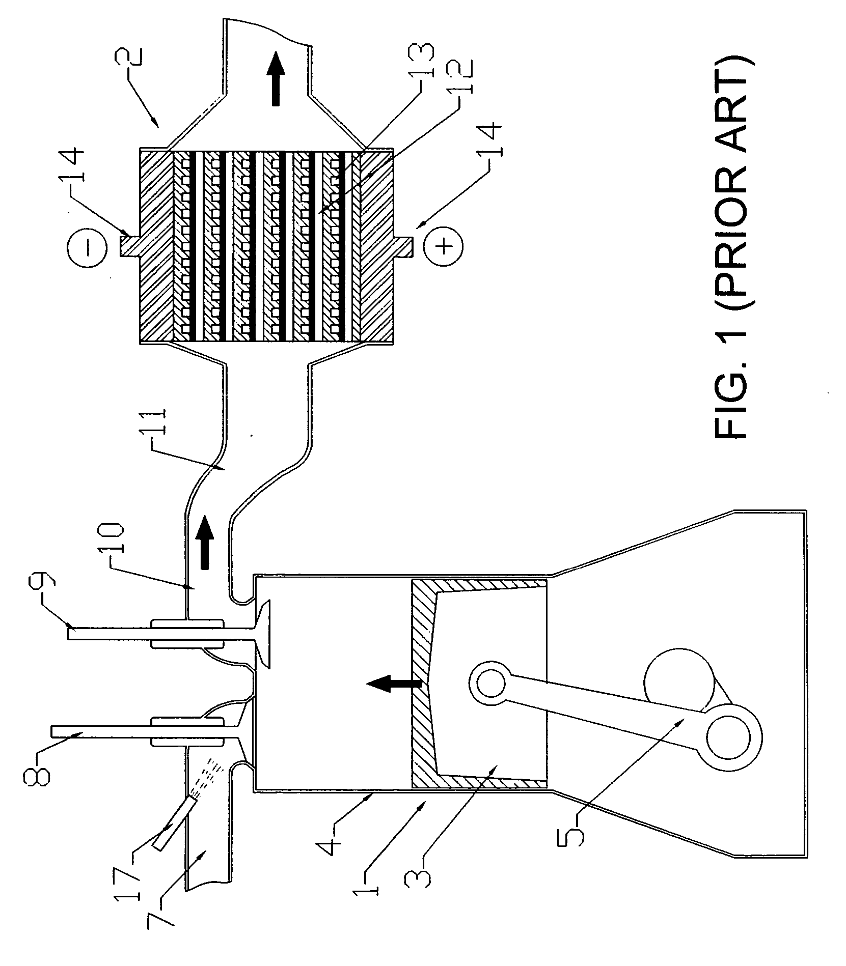 Hybrid fuel cell system with internal combustion reforming