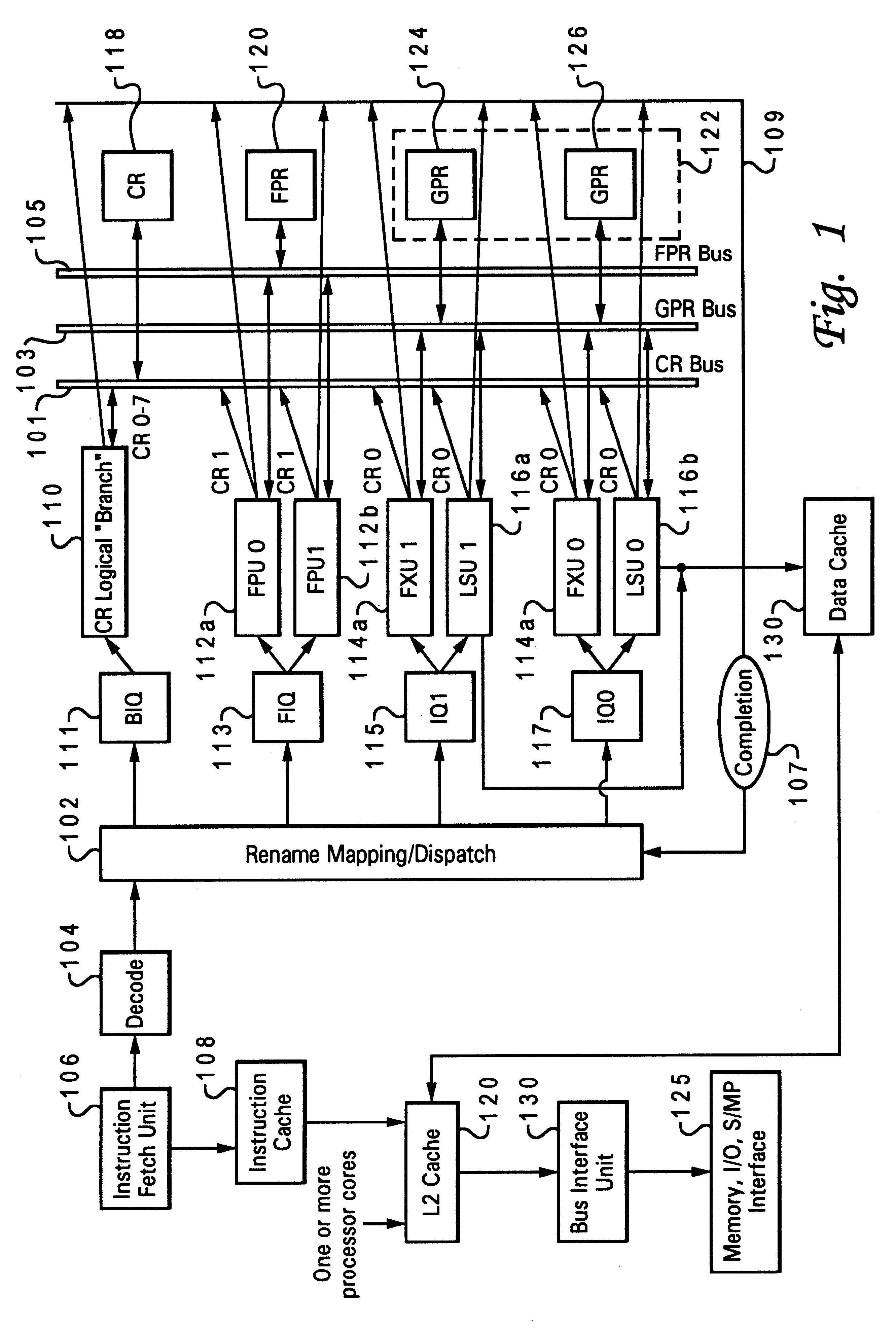 Superscaler processor and method for efficiently recovering from misaligned data addresses